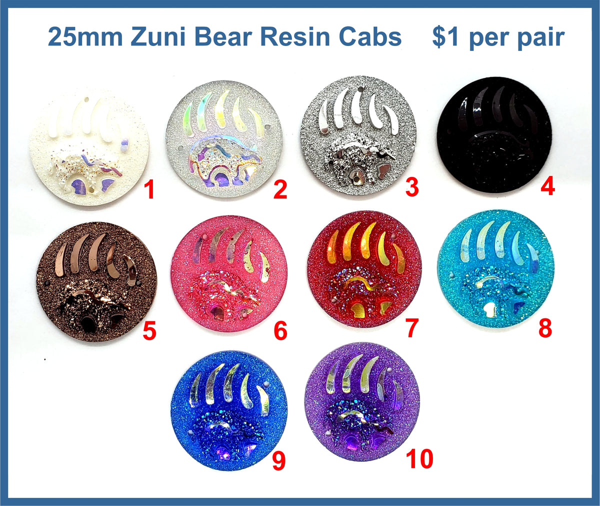 Resin Cabochon – The Busy Beaver