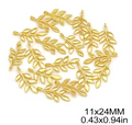 11mmx24mm Gold Vine