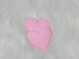 37mm Matte Heart Flexible PVC Cabs