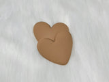 37mm Matte Heart Flexible PVC Cabs