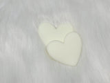 37mm Matte Heart Flexible PVC Cabs