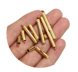 Slide On End Clasp 8mm Gold