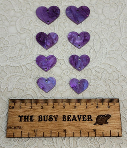 Acrylic 4 Tier  Heart Set