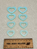 Acrylic 4 Tier Open Heart Set
