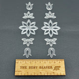 Acrylic 5 Tier Flower Set