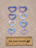 Acrylic 4 Tier Open Heart Set