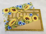 Magnetic Lid Beading Board - Sunflowers and Blue Flowers