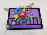 Magnetic Lid Beading Board - Flower Bouquet