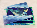 Magnetic Lid Beading Board - Whale & Waves
