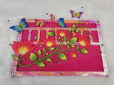 Magnetic Lid Beading Board - Lotus & butterflies