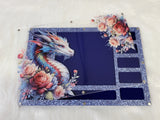 Magnetic Lid Beading Board - Blue Dragon