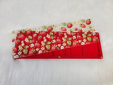 Magnetic Lid Beading Board - Red Strawberries