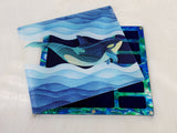 Magnetic Lid Beading Board - Whale & Waves