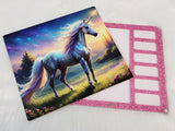 Magnetic Lid Beading Board - Unicorn