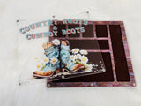 Magnetic Lid Beading Board - Cowboy Boots
