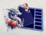 Magnetic Lid Beading Board - Blue Dragon