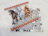 Magnetic Lid Beading Board - Horses