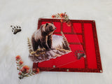 Magnetic Lid Beading Board - Bear