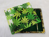 Magnetic Lid Beading Board - Pot Leaves