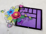 Magnetic Lid Beading Board - Flower Bouquet