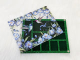 Magnetic Lid Beading Board - Hummingbirds w/ Blue Flowers