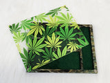 Magnetic Lid Beading Board - Pot Leaves