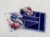 Magnetic Lid Beading Board - Blue Dragon