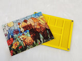 Magnetic Lid Beading Board - Stained Glass Bear & Cub