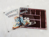 Magnetic Lid Beading Board - Cowboy Boots