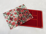 Magnetic Lid Beading Board - Red Roses