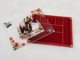 Magnetic Lid Beading Board - Bear