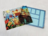 Magnetic Lid Beading Board - Stained Glass Bear & Cub
