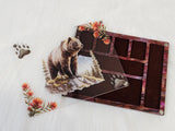 Magnetic Lid Beading Board - Bear