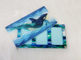 Magnetic Lid Beading Board - Whale & Waves
