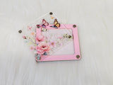 Magnetic Lid Beading Board - Florals and Butterflies