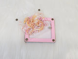 Magnetic Lid Beading Board - Pink Dragon