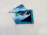 Magnetic Lid Beading Board - Whale & Waves