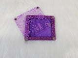 Magnetic Lid Beading Board - Purple Lace