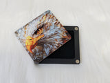 Magnetic Lid Beading Board - Stained Glass Eagle