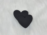 37mm Matte Heart Flexible PVC Cabs