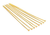 Flat Head Pins - Gold - 20 Gauge