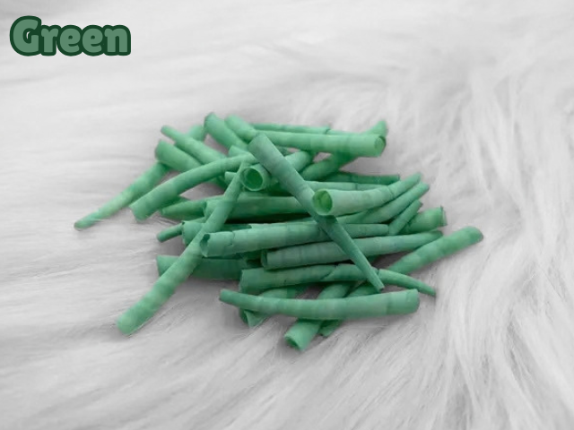 Dyed Smooth Dentalium Shells - Green – The Busy Beaver