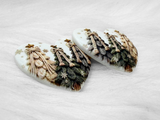 Busy Beaver Exclusives - Premium 3D 37mm Resin Heart Cabochons - Christmas 3