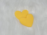 37mm Matte Heart Flexible PVC Cabs