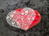 Small Heart Beading Boards