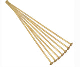 Flat Head Pins - Gold - 20 Gauge