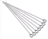 Eye Pins - Rhodium - 20 Gauge