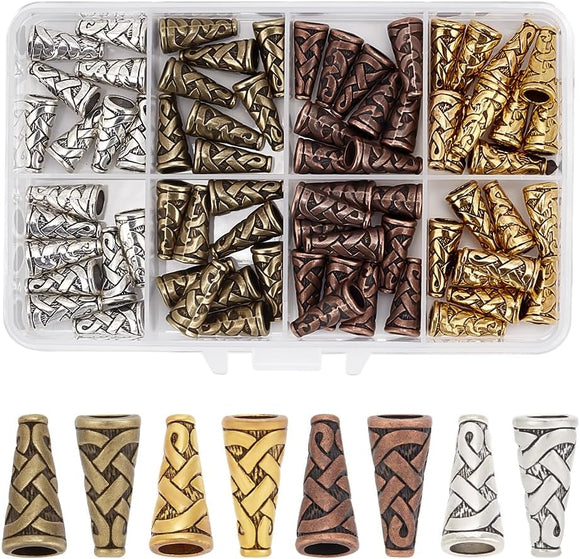 Bead Cones with Case, 80 Pieces