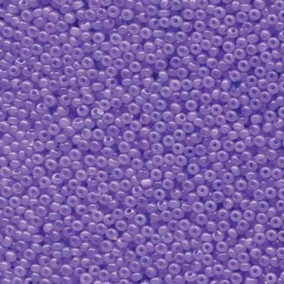 Preciosa 11/0 Seed Beads Amethyst Opal Solgel