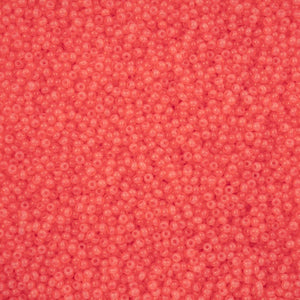 Preciosa 11/0 Seed Beads Alabaster Pink Solgel